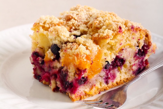 Stone Fruit & Berry Buckle | Recipe Cloud App