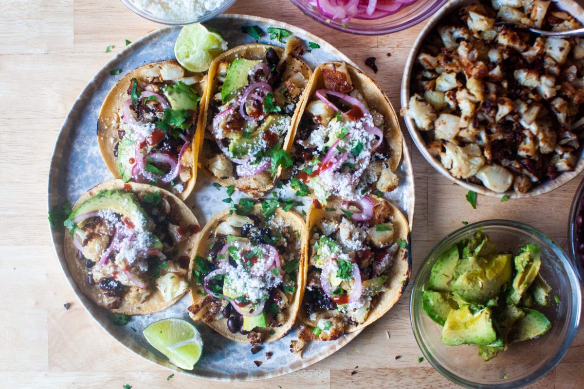 Simple Cauliflower Tacos | Recipe Cloud App