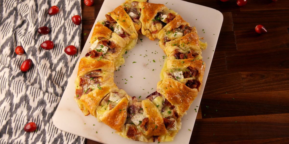 Ring: Bacon Brie Crescent Wreath | Recipe Cloud App