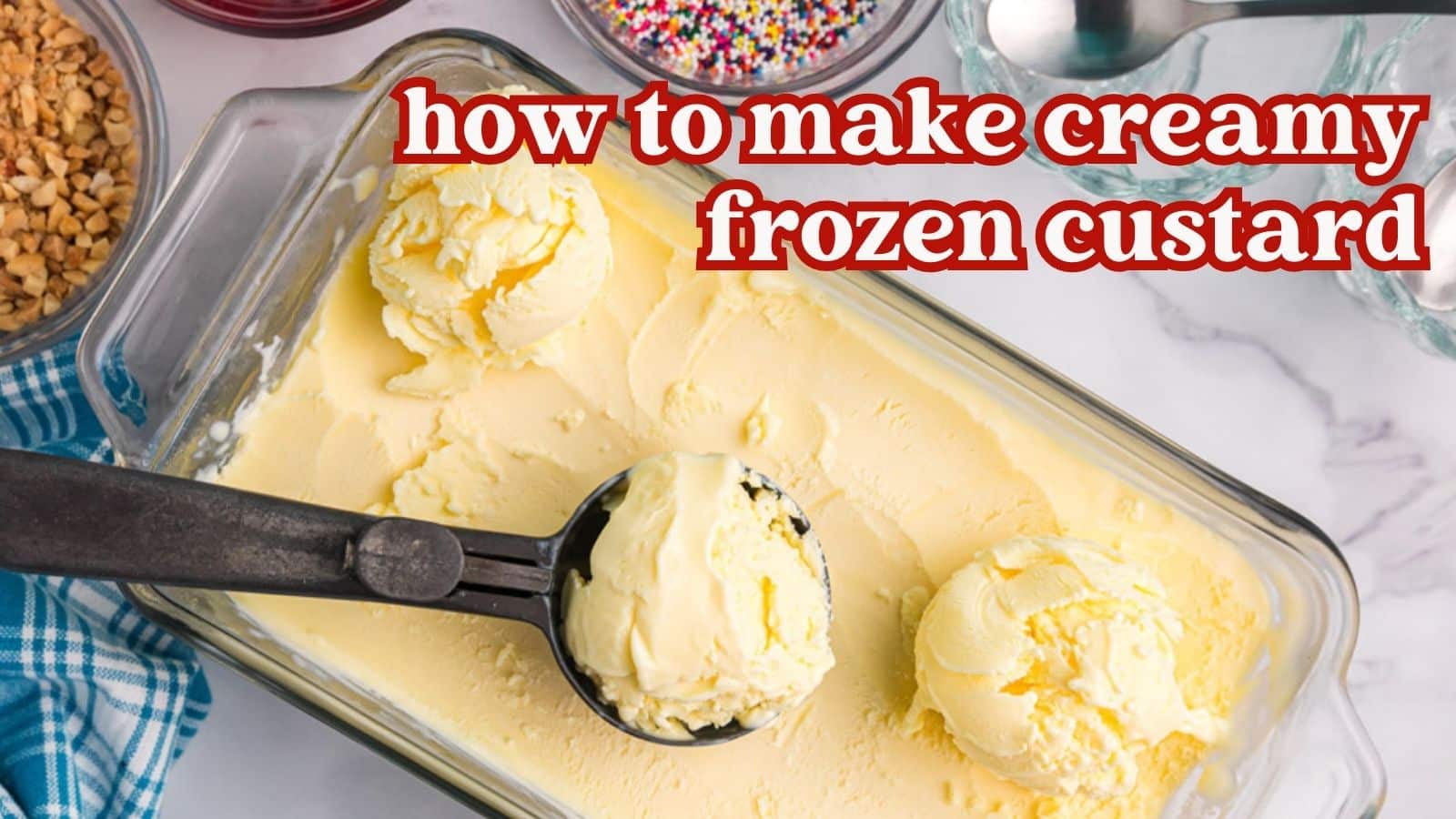 How To Make Frozen Vanilla Custard At Home - Vanilla Ice Cream Recipe | Recipe Cloud App