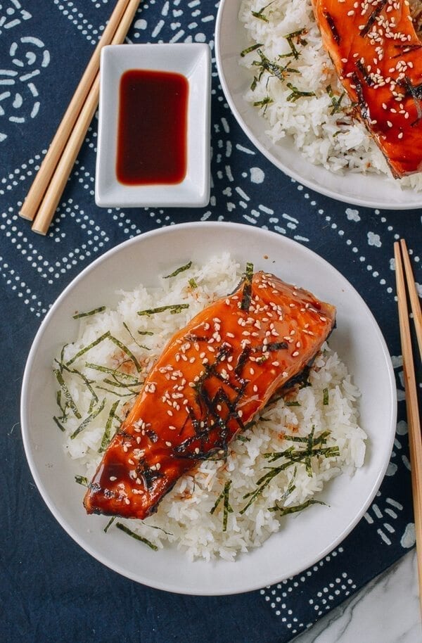 Salmon Teriyaki Bowls | Recipe Cloud App