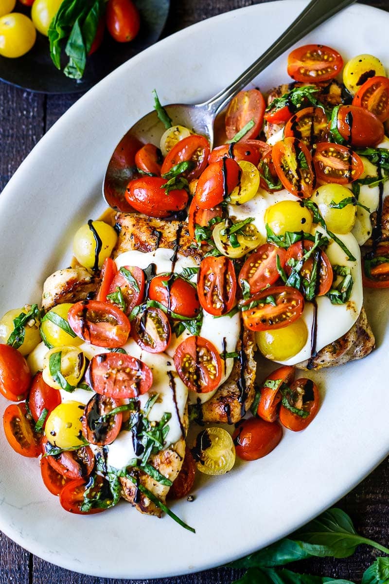 Grilled Chicken Caprese | Recipe Cloud App