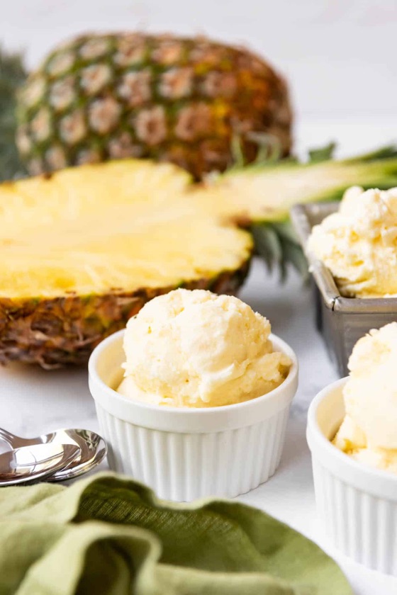 Ninja Pineapple Ice Cream | Recipe Cloud App