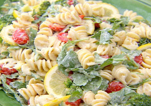 Lemon Fusilli With Arugula | Recipe Cloud App