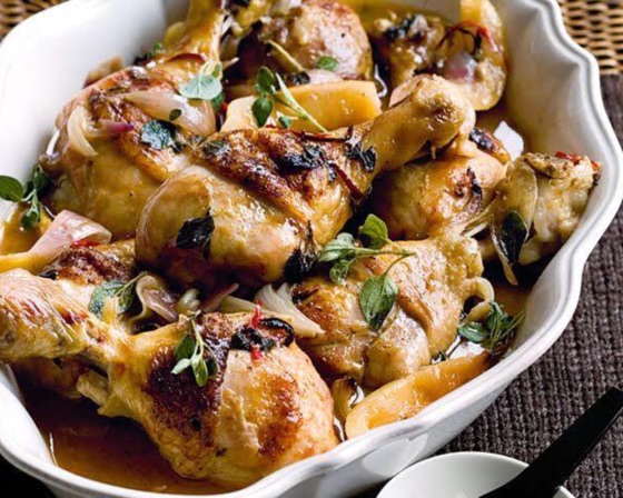 Paprika and lemon baked chicken | Recipe Cloud App