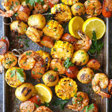 Shrimp Boil Kabobs | Recipe Cloud App