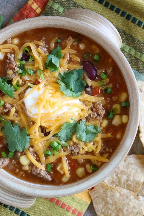 Turkey Chili Taco Soup | Recipe Cloud App