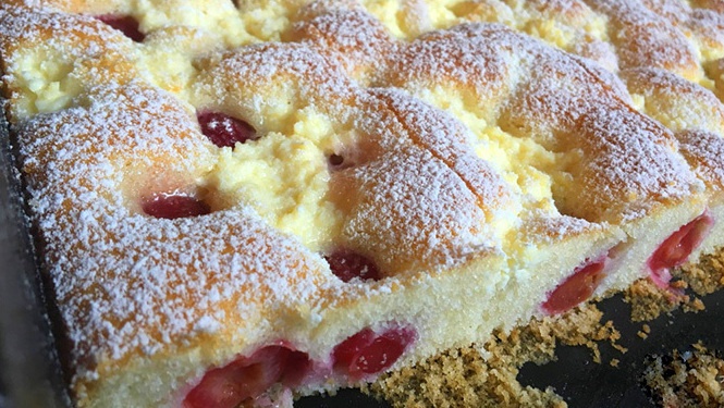 Quark Kirschkuchen | Recipe Cloud App
