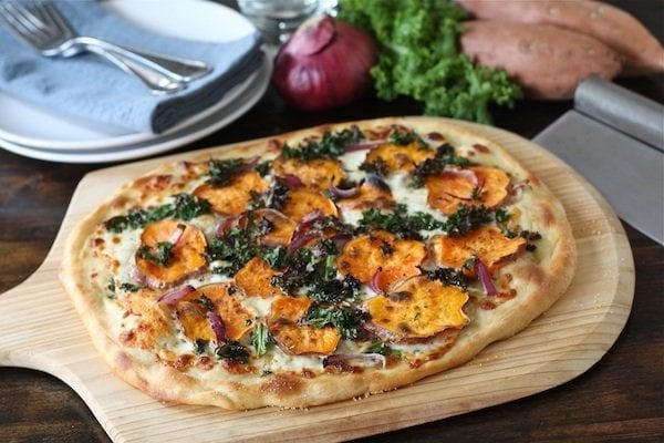 Sweet Potato Kale Pizza Recipe | Potato Pizza Recipe | Recipe Cloud App