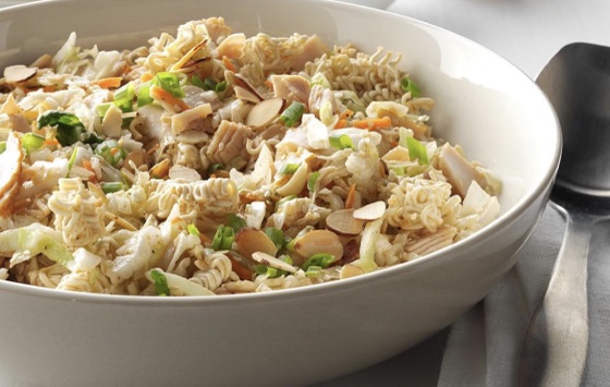 Turkey Ramen Noodle Salad | Recipe Cloud App
