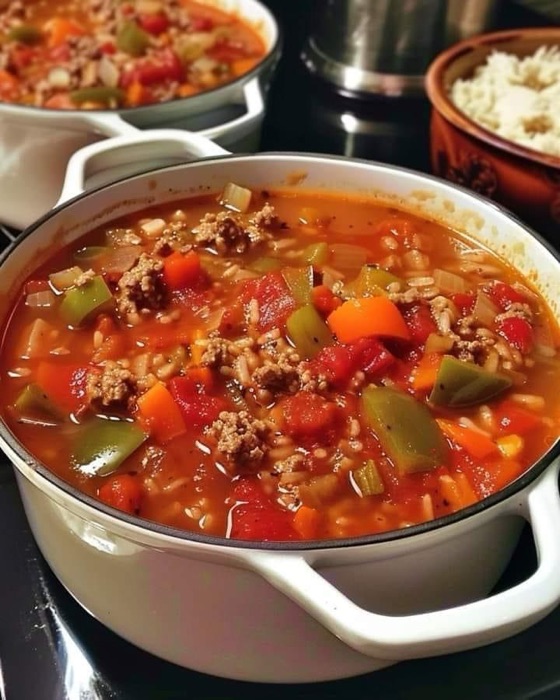 Stuffed Pepper Soup | Recipe Cloud App