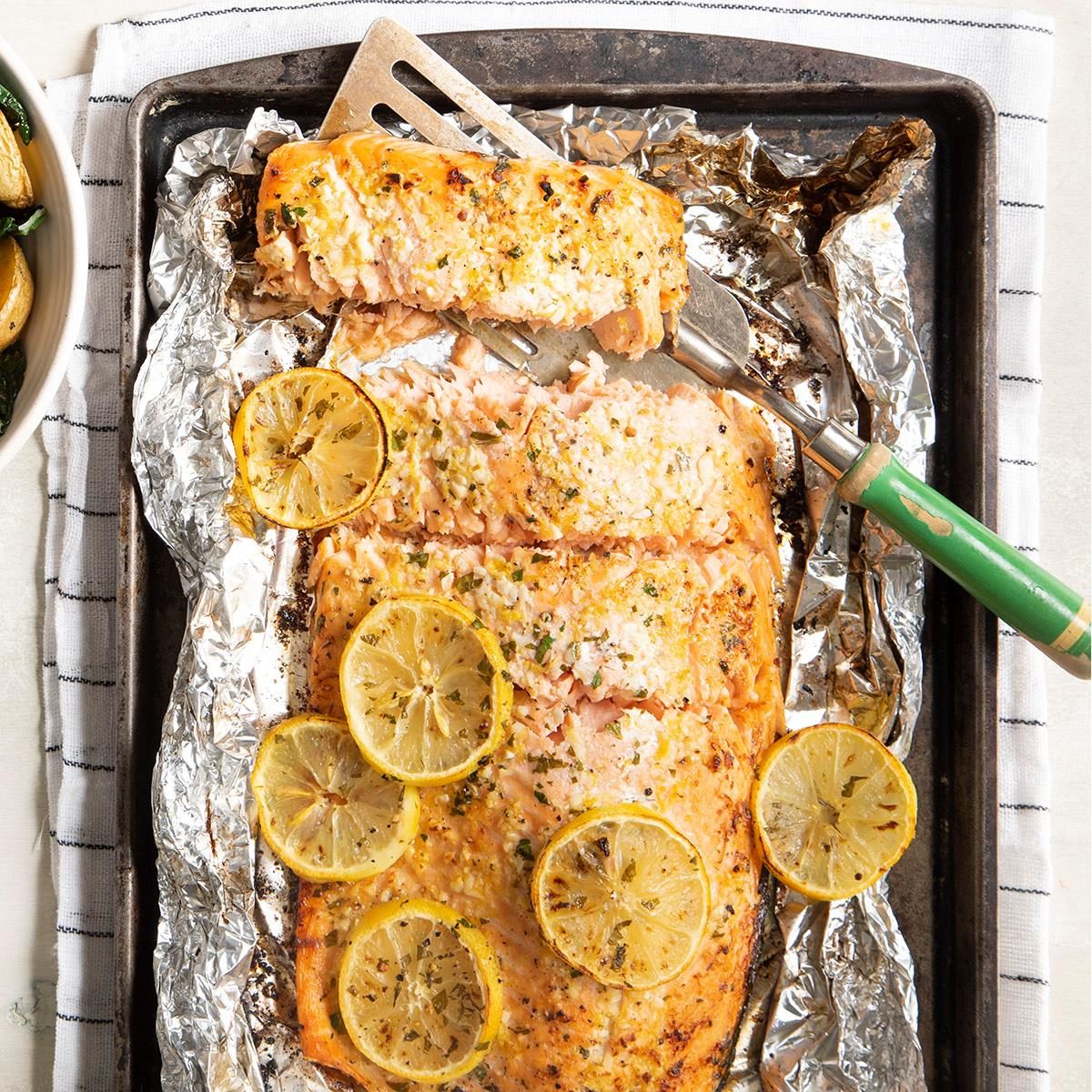 Foil-Baked Salmon | Recipe Cloud App