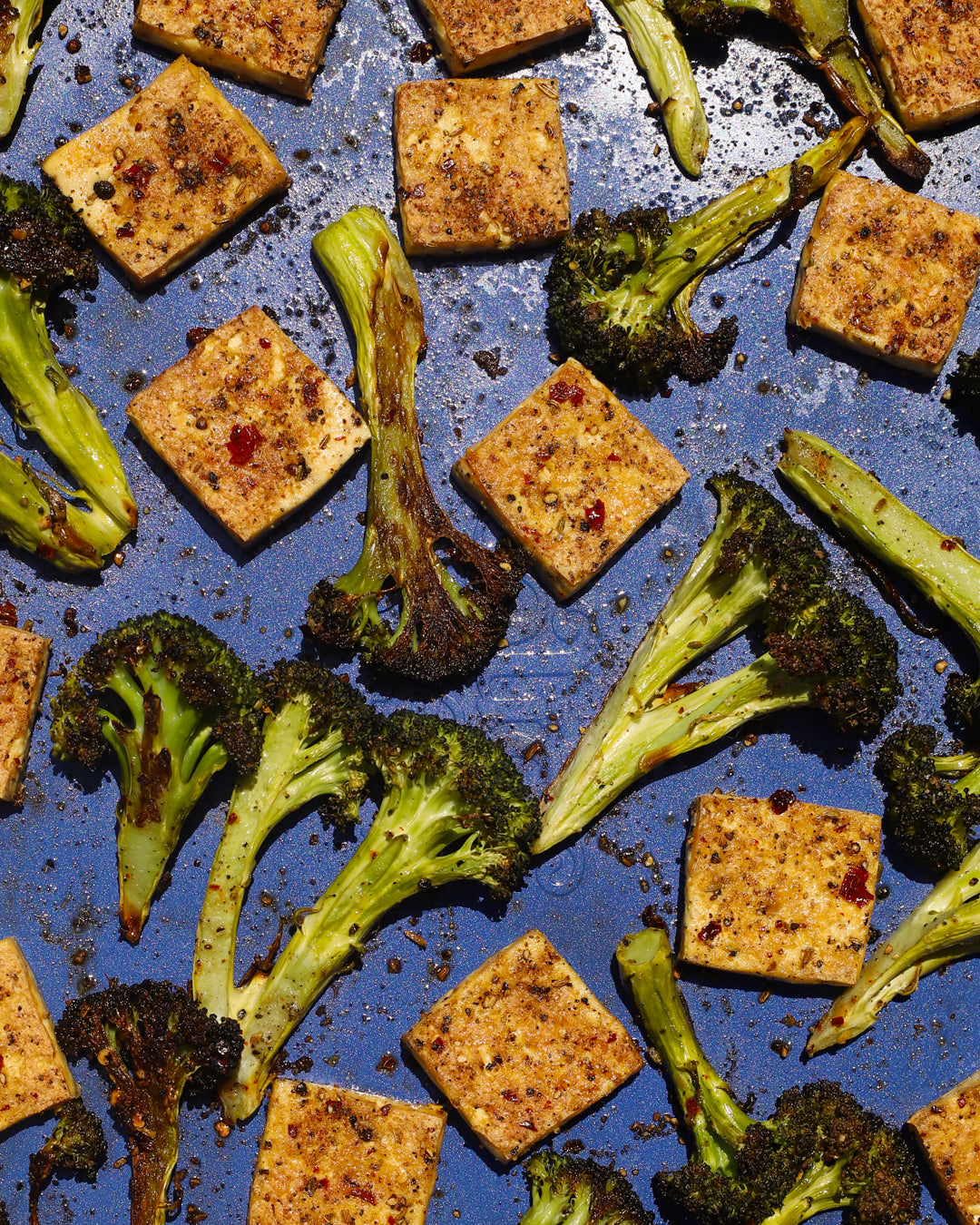 Asha's Crispy Sheet-Pan Tofu & Broccoli | Recipe Cloud App
