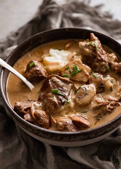 Slow Cooker Beef Stroganoff | Recipe Cloud App