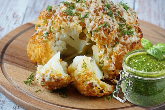 Whole Roasted Cauliflower | Recipe Cloud App