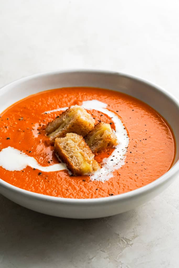 Soup: Roasted Red Pepper And Tomato | Recipe Cloud App