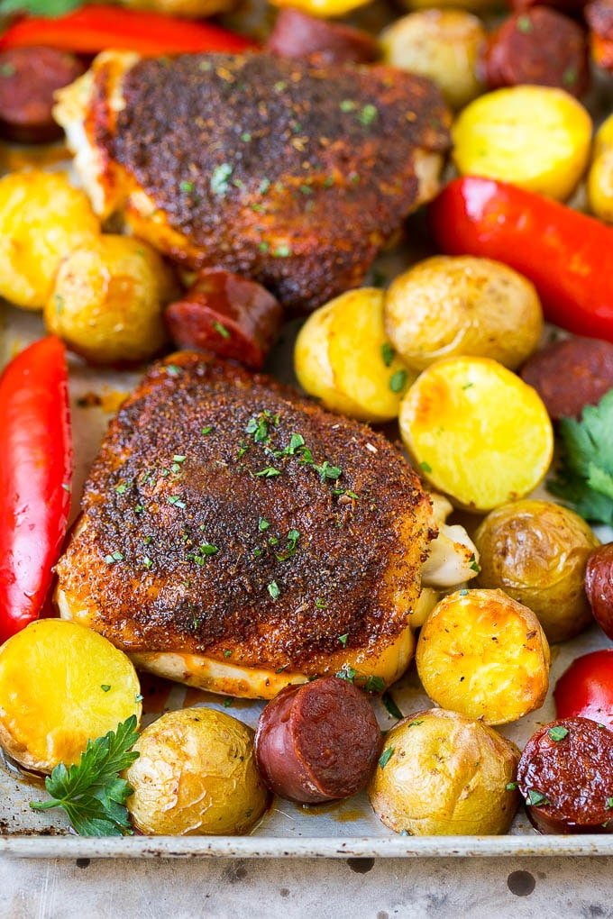 Spanish Chicken With Potatoes | Recipe Cloud App