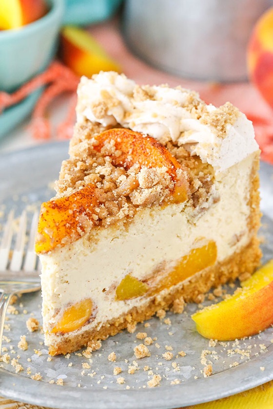 Peach Cheesecake | Recipe Cloud App