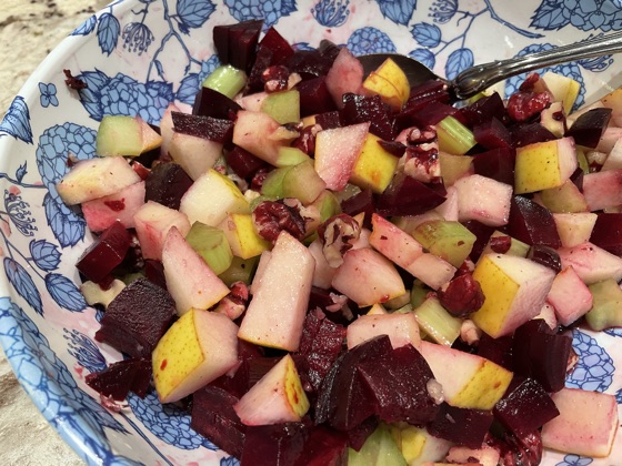 Roasted Beet and Pear Salad | Recipe Cloud App
