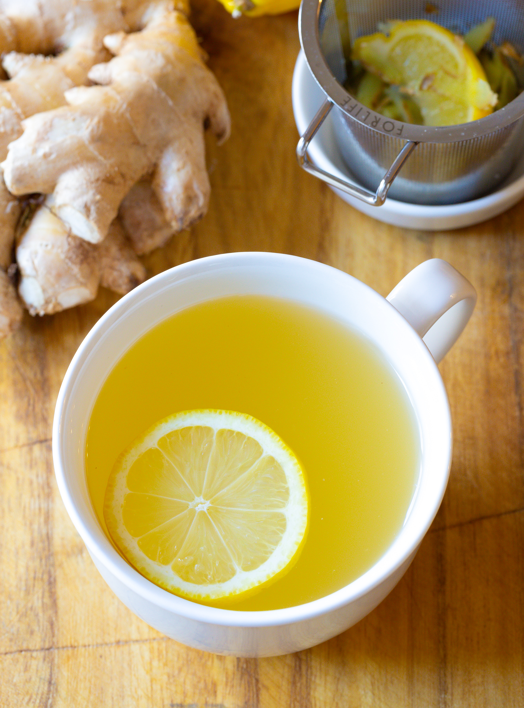 Lemon Ginger Tea (Detox Tea Recipe) - A Spicy Perspective | Recipe Cloud App