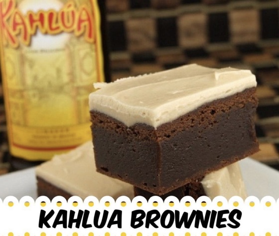 Kahlua Brownies with Browned Butter Kahlua Icing | Recipe Cloud App