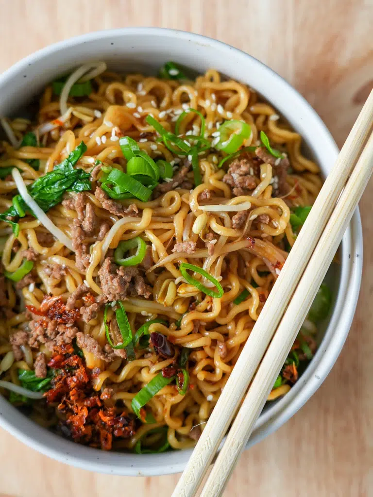 One-Pan Turkey Ramen Noodles | Recipe Cloud App