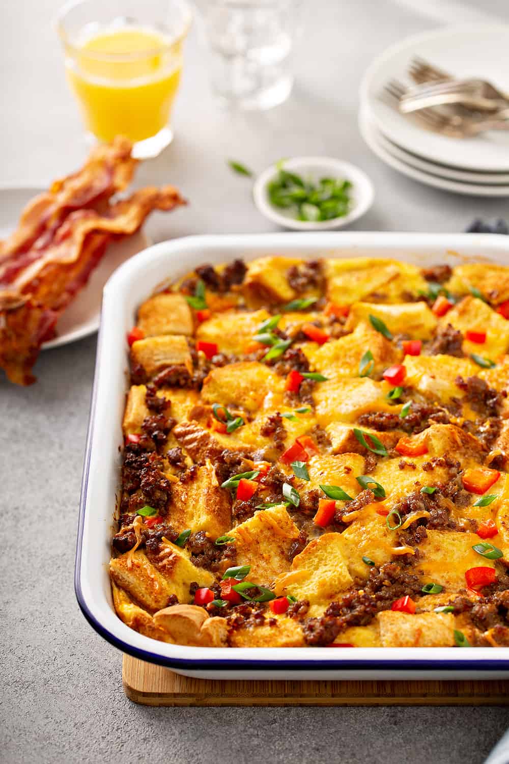 Make-Ahead Breakfast Casserole | Recipe Cloud App