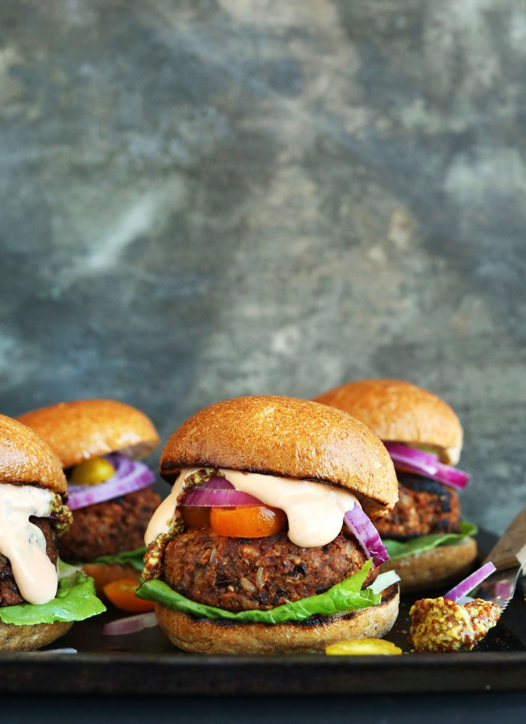 Grillable Veggie Burger | Minimalist Baker Recipes | Recipe Cloud App
