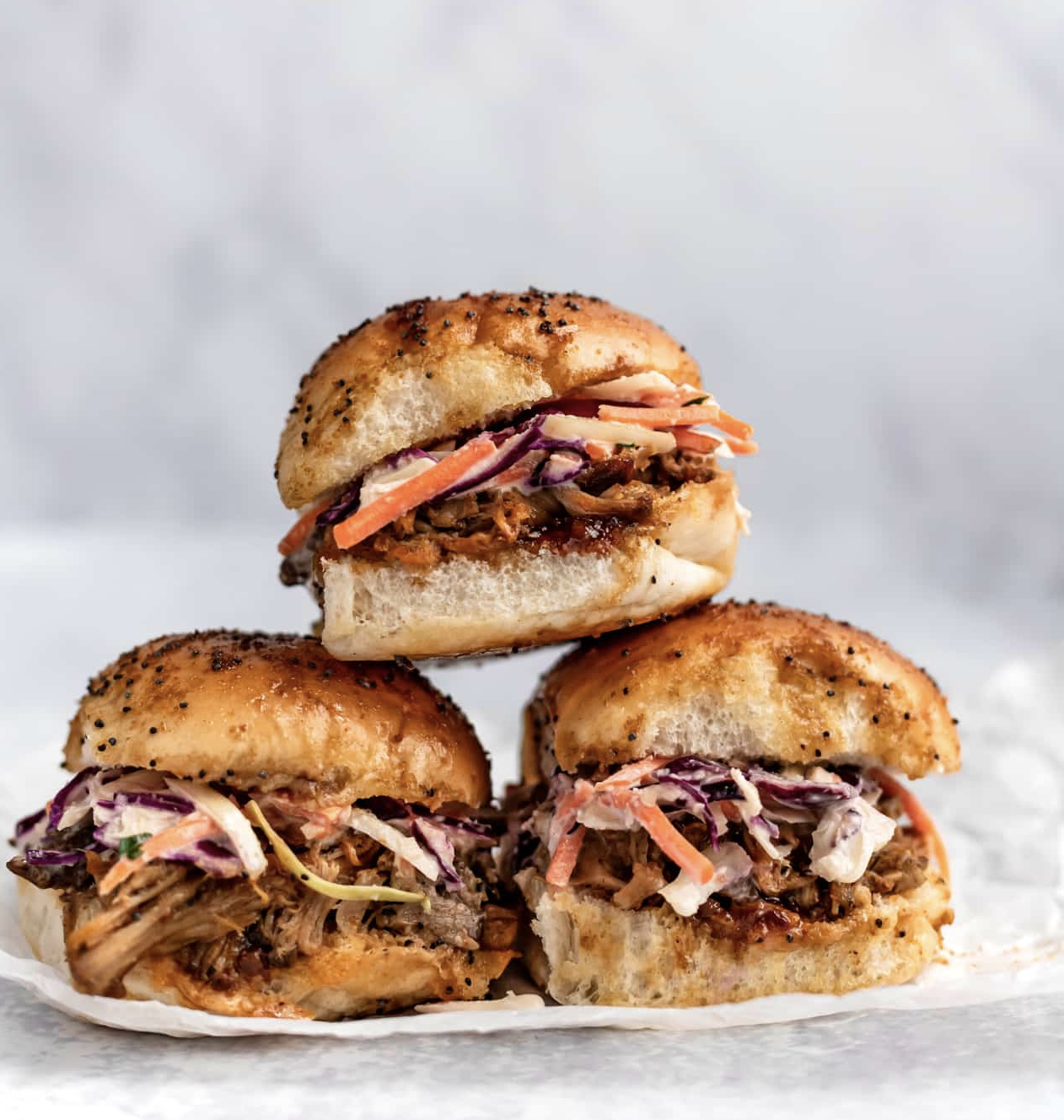 Easy Pulled Pork Sliders - super quick & full of flavor! | Recipe Cloud App