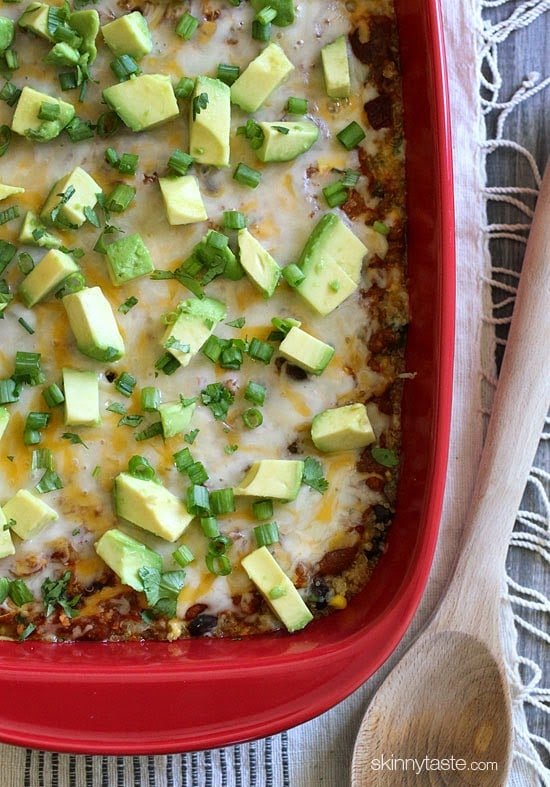 Quinoa Fiesta Enchilada Bake | Recipe Cloud App