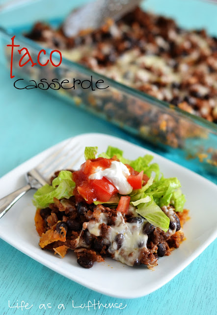 Light Taco Casserole | Recipe Cloud App