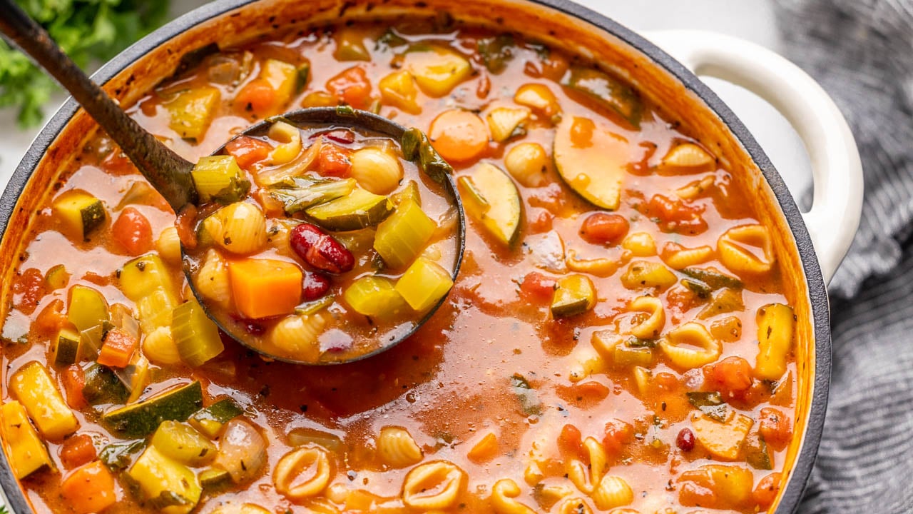 Soup: Minestrone Soup | Recipe Cloud App