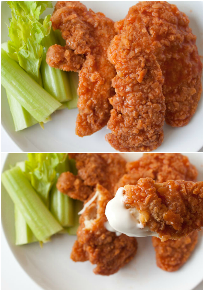 Crispy Buffalo Chicken Tenders | Recipe Cloud App