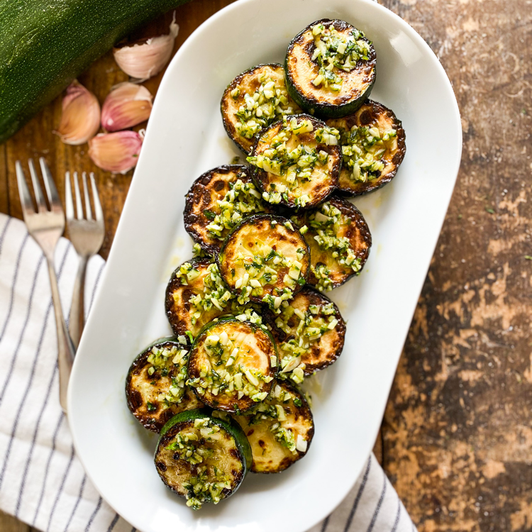 #Zucchini -Spanish Garlic | Recipe Cloud App