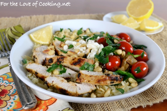 Chicken: Mediterranean Rice Bowl | Recipe Cloud App