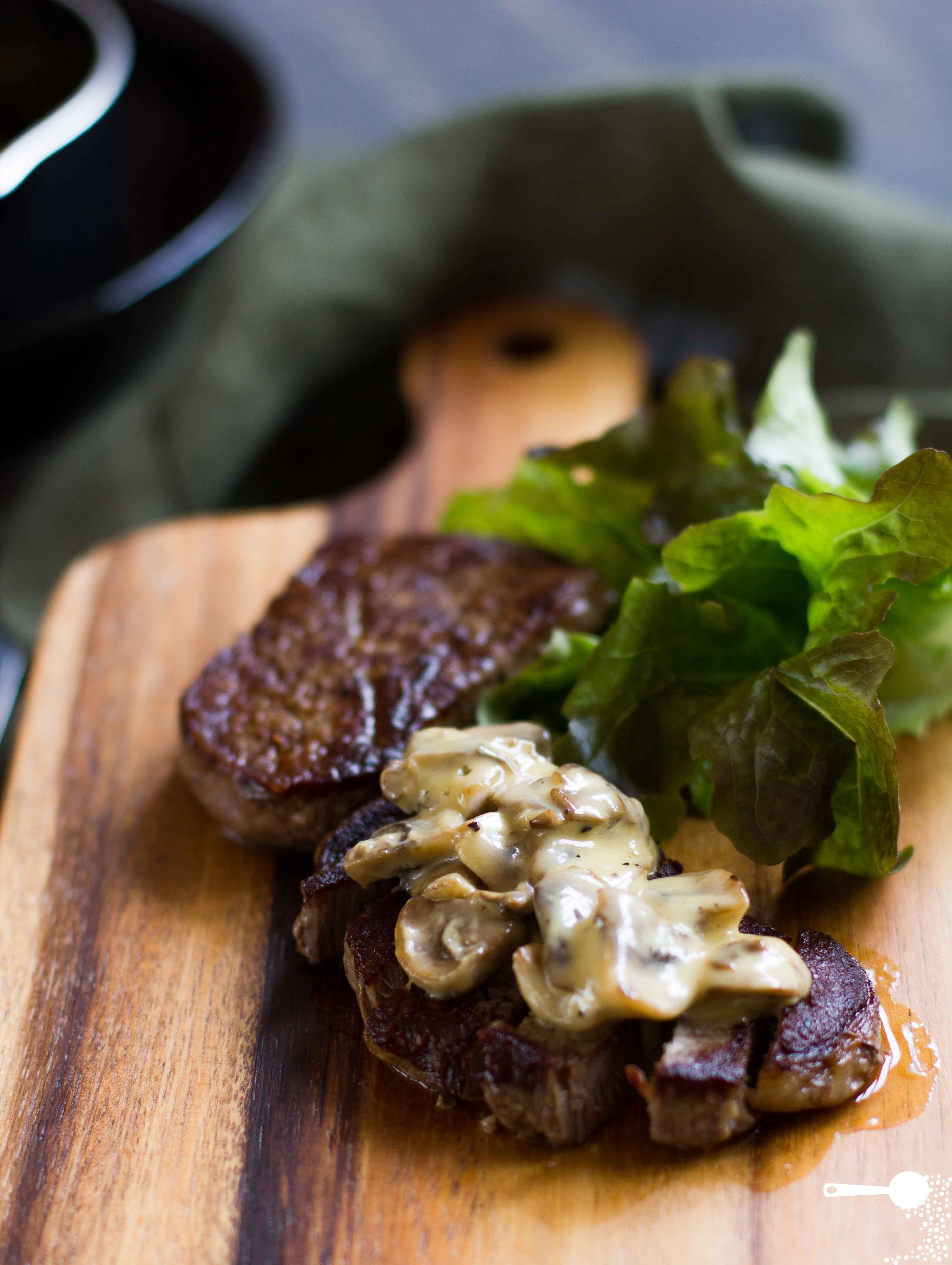 The Best Creamy Mushroom Sauce for Steaks | Recipe Cloud App