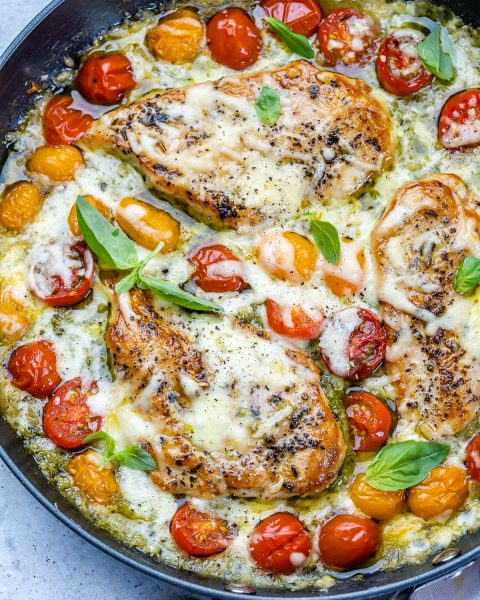 Chicken Breast: Margherita Skillet | Recipe Cloud App