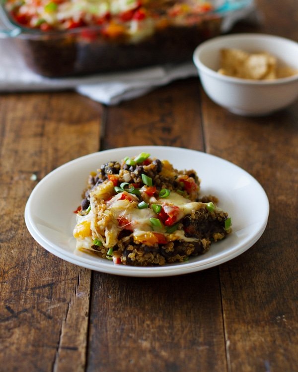 Southwestern Quinoa And Black Bean Casserole | Recipe Cloud App