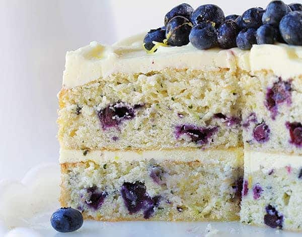 Lemon Blueberry Zucchini Cake | Recipe Cloud App