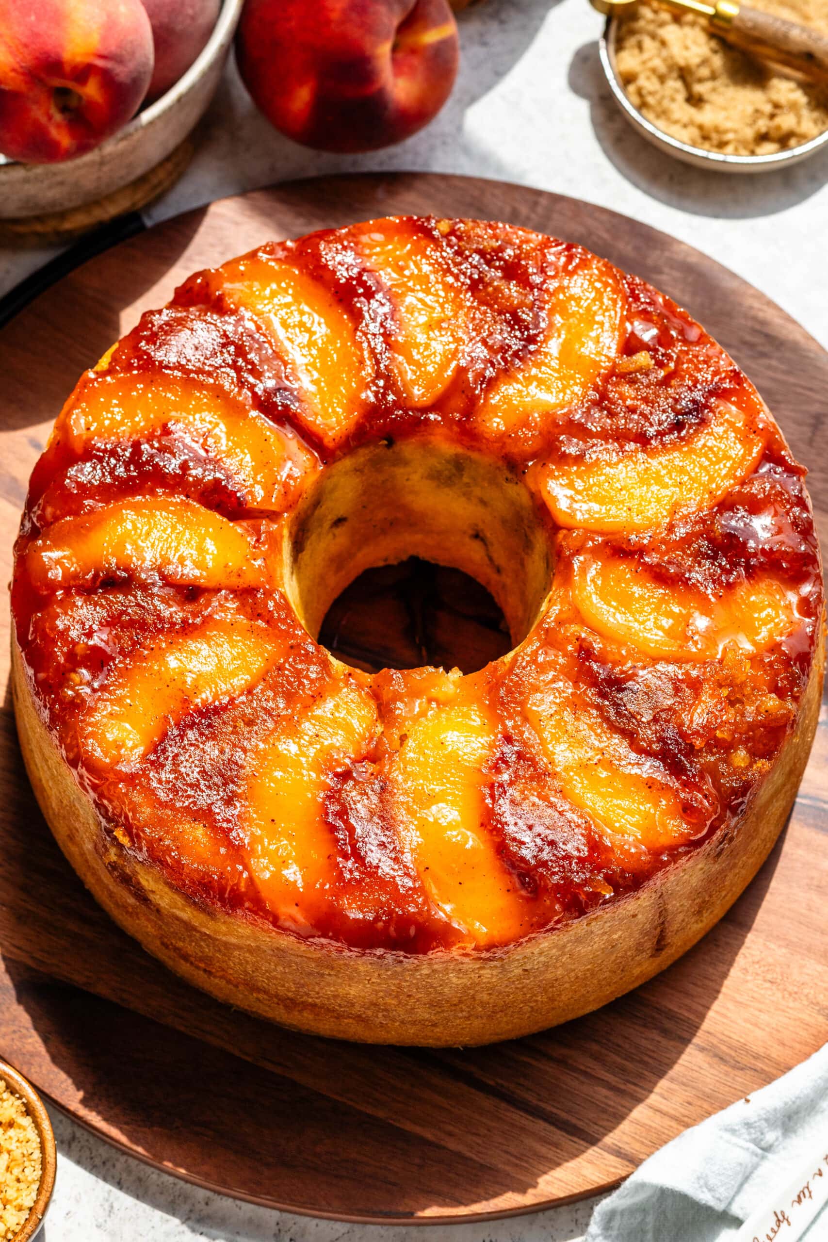 Peach Cobbler Pound Cake | Recipe Cloud App