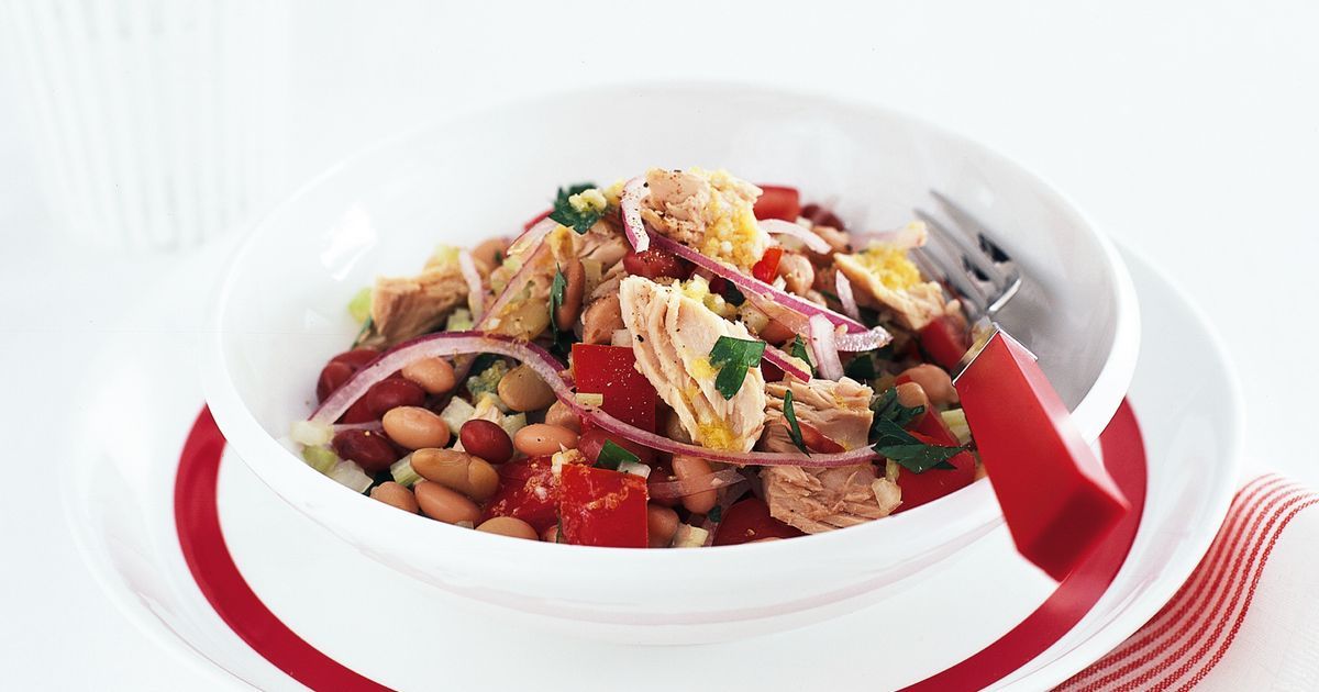 Tuna & Mixed Bean Salad | Recipe Cloud App