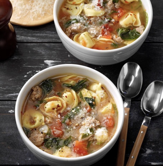 Rustic Italian Tortellini Soup | Recipe Cloud App