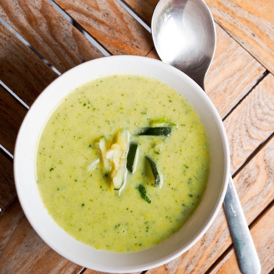 Vegan Creamy Zucchini Soup | Recipe Cloud App