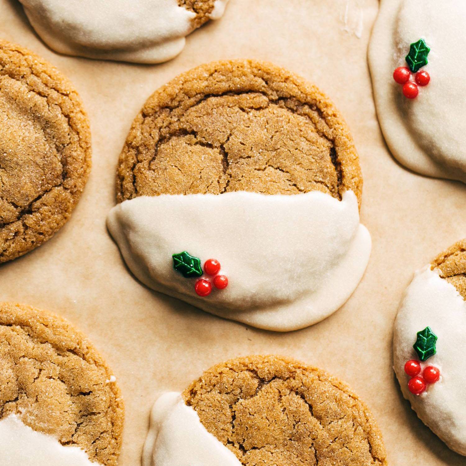 Soft Gingerbread Cookies With Maple Glaze | Recipe Cloud App