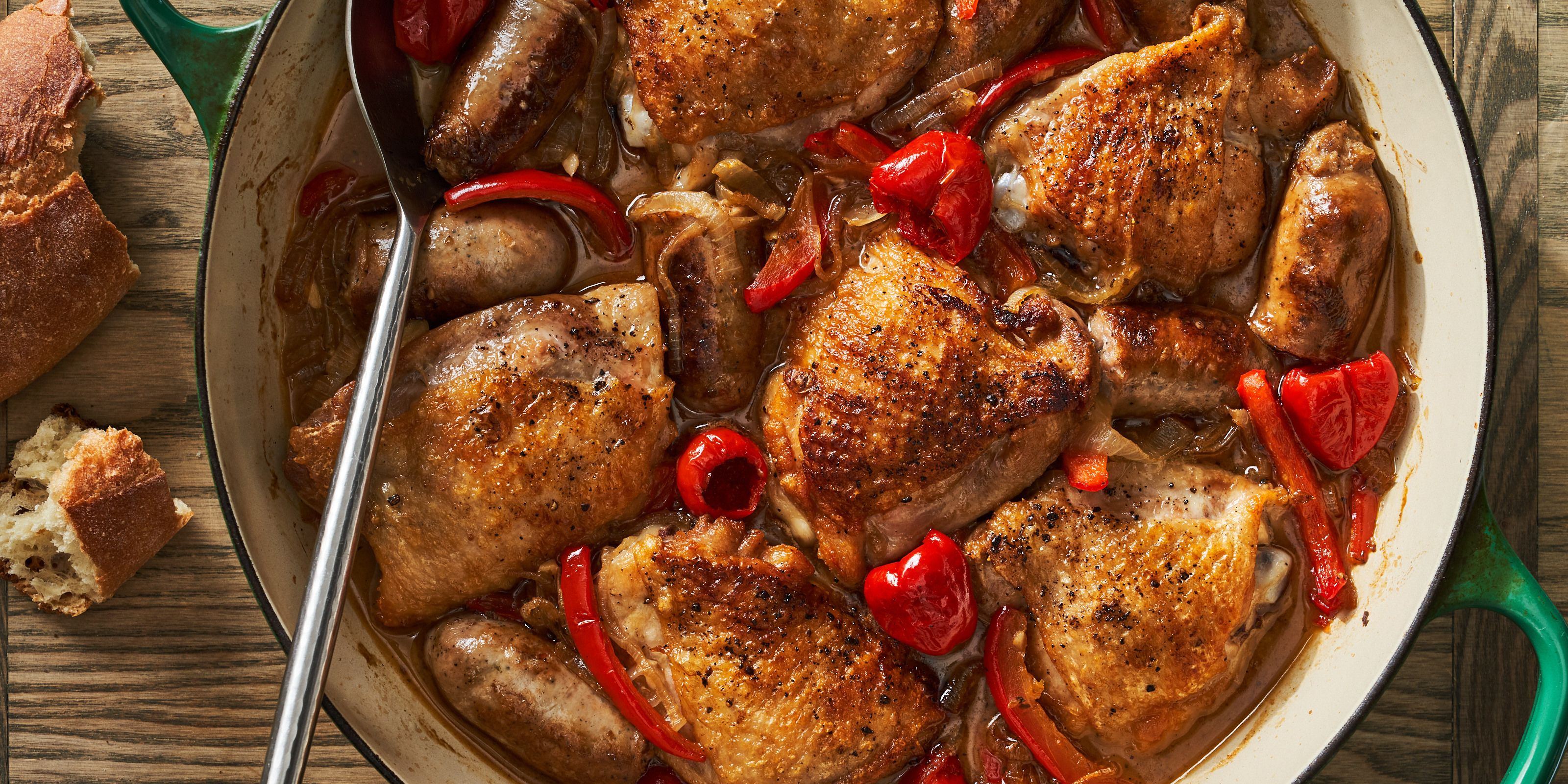 Chicken Thighs/Italian Sausage: Chicken Scarpariello | Recipe Cloud App