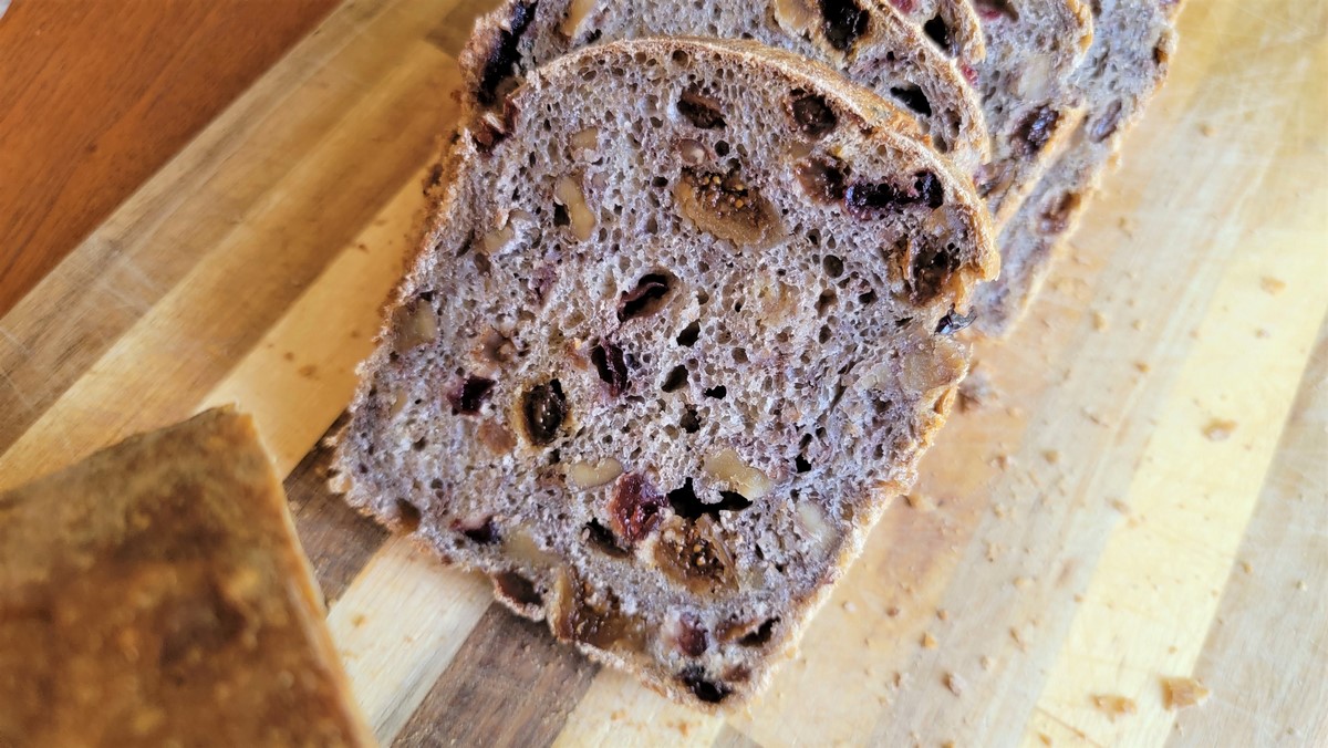 Sourdough Multi-Wheat Fruit And Nut Bread Sourdough Multi-Wheat Fruit And Nut Bread | Recipe Cloud A