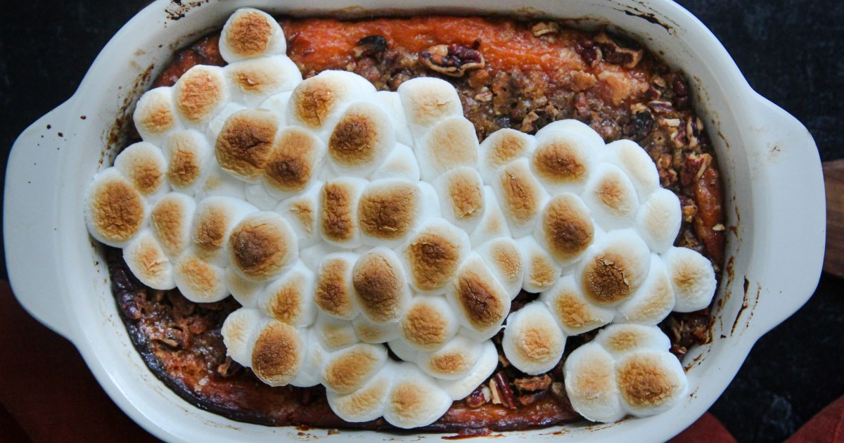Sweet Potato Casserole With Streusel Topping | Recipe Cloud App