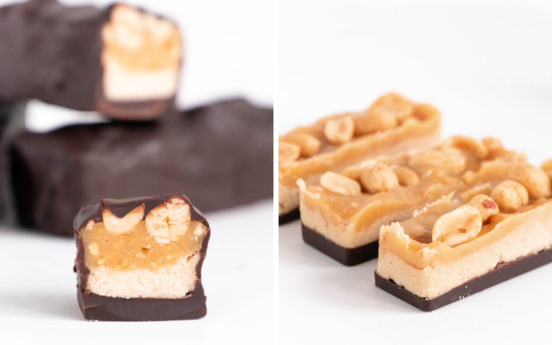 No Bake Keto Snickers Bars | Recipe Cloud App