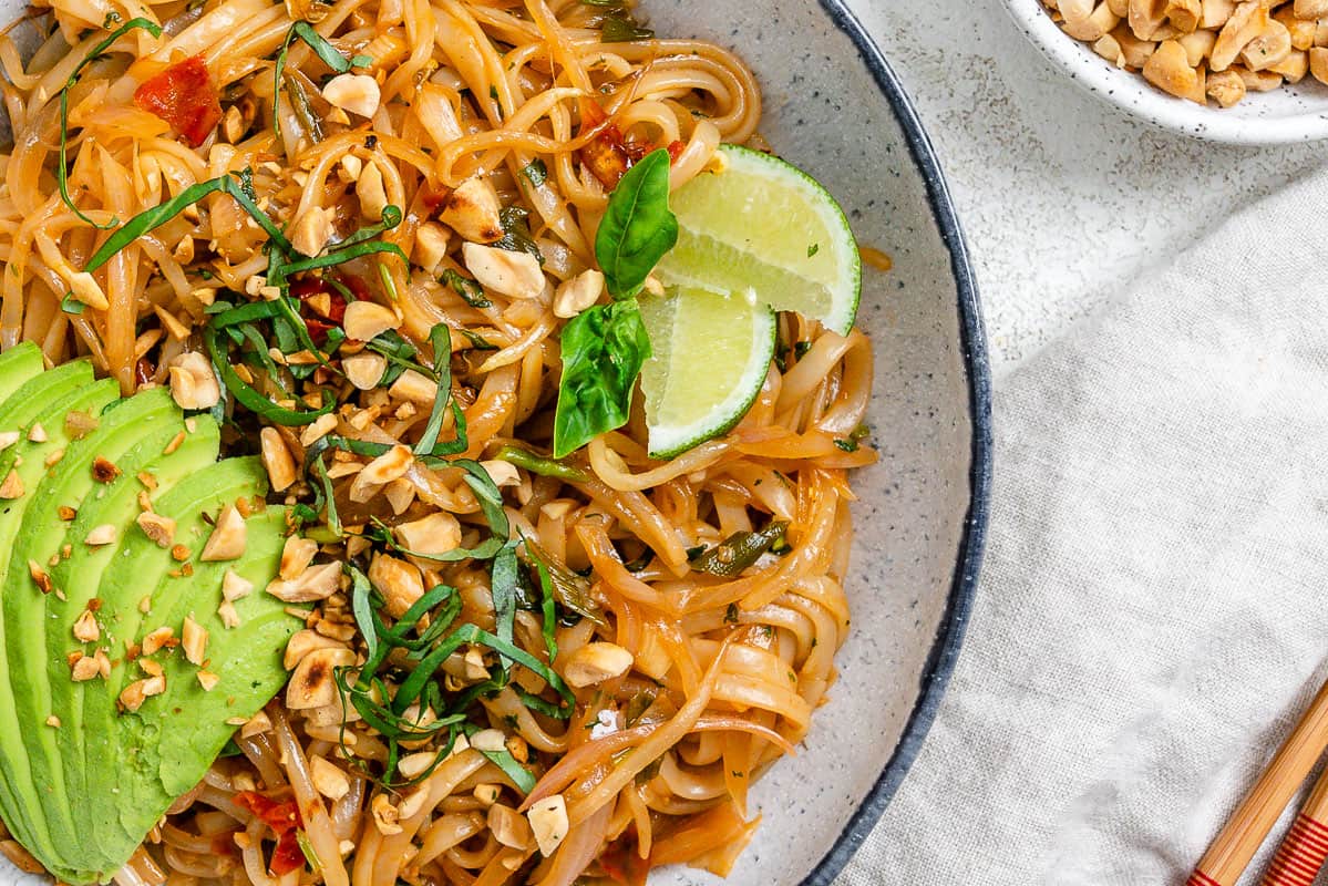 Vegan Vegetable Pad Thai | Recipe Cloud App