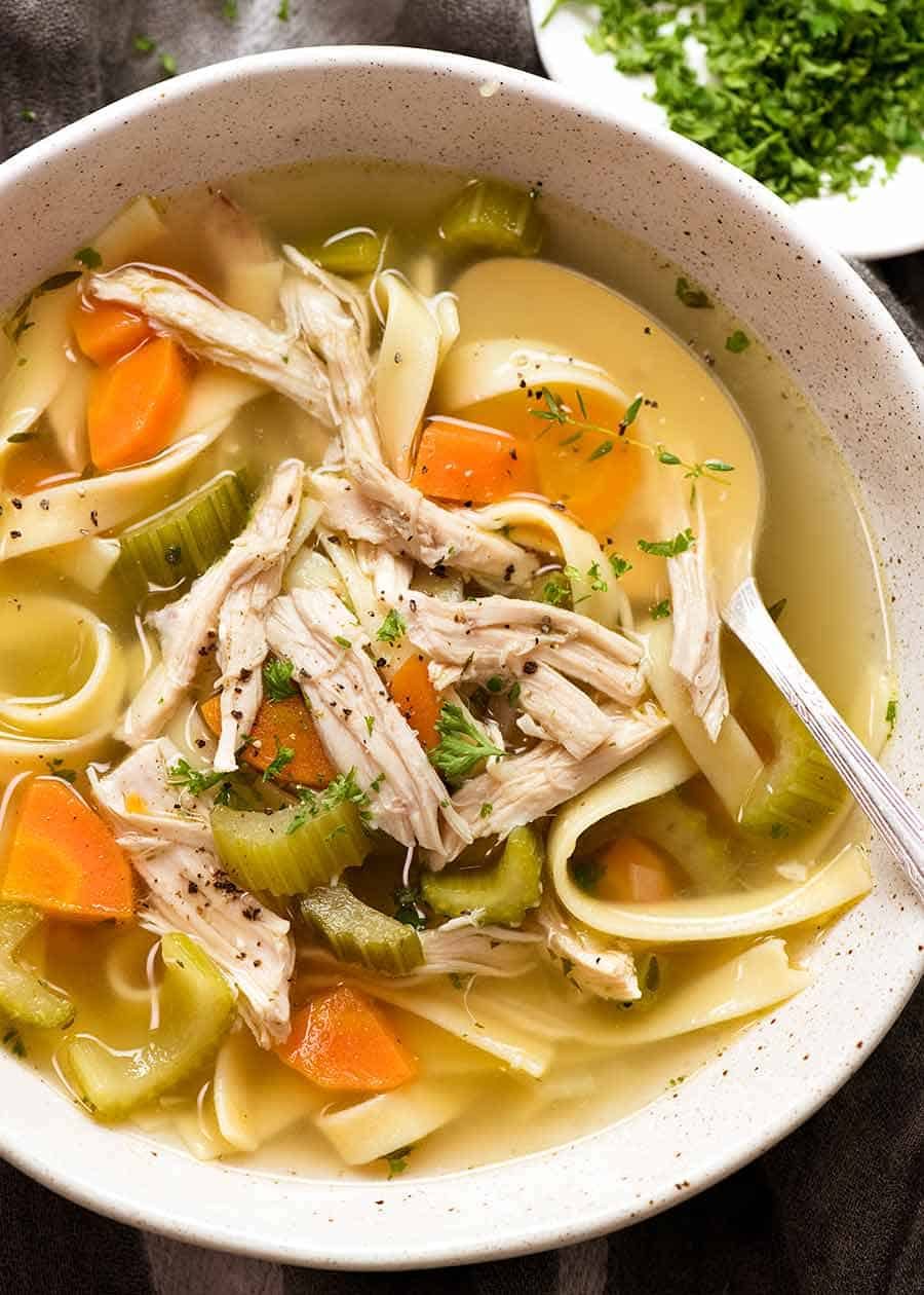 Homemade Chicken Noodle Soup (From Scratch!) | Recipe Cloud App